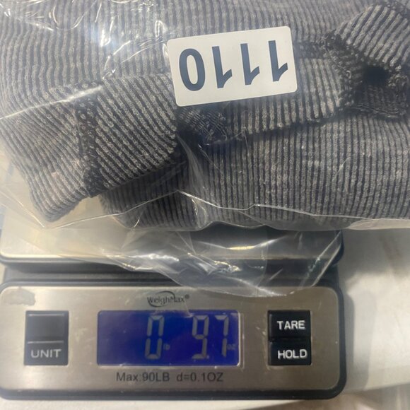 Indigo Thread Co. Top Womens XL Gray Patchwork Sleeve Ribbed Knit Boho - Picture 9 of 9